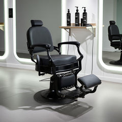 Knight Antique Salon Barber Chair 209/931 - GreenLife - Barber Chair