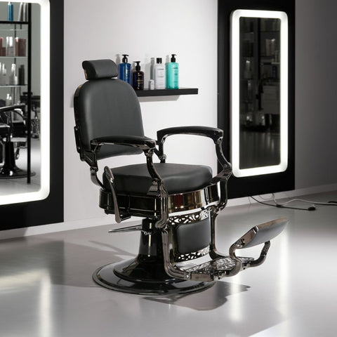 Knight Antique Salon Barber Chair 209/931 - GreenLife - Barber Chair
