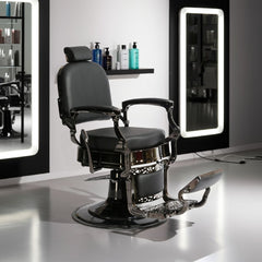 Knight Antique Salon Barber Chair 209/931 - GreenLife - Barber Chair