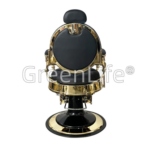 Advanced Premium Antique Golden with Black Salon Barber Chair - BC 951 - GreenLife - Barber chair