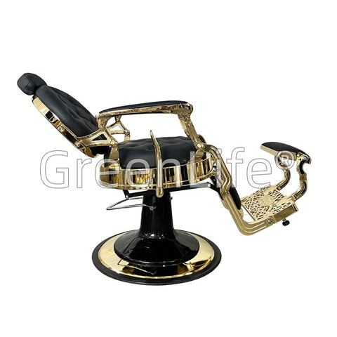 Advanced Premium Antique Golden with Black Salon Barber Chair - BC 951 - GreenLife - Barber chair