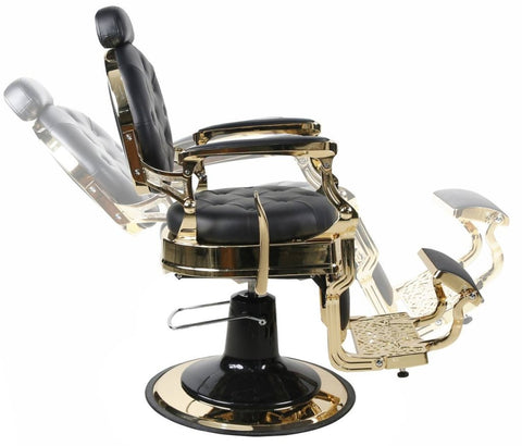 Advanced Premium Antique Golden with Black Salon Barber Chair - BC 951 - GreenLife - Barber chair