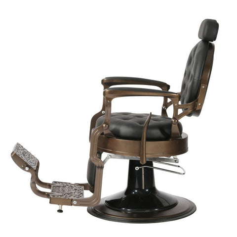 Advanced Premium Antique Golden with Black Salon Barber Chair - BC951 - GreenLife - Barber chair