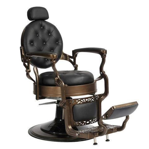 Advanced Premium Antique Golden with Black Salon Barber Chair - BC951 - GreenLife - Barber chair