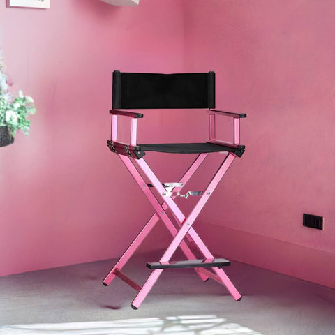 Portable Director Makeup Chair - MC151 - GreenLife - Beauty Supplies