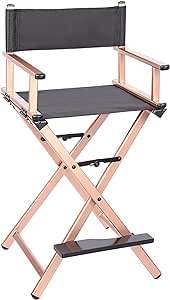 Portable Director Makeup Chair - MC151 - GreenLife - Beauty Supplies