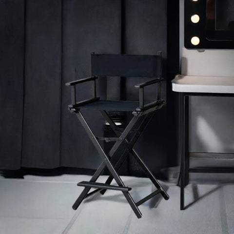 Portable Director Makeup Chair - MC151 - GreenLife - Beauty Supplies