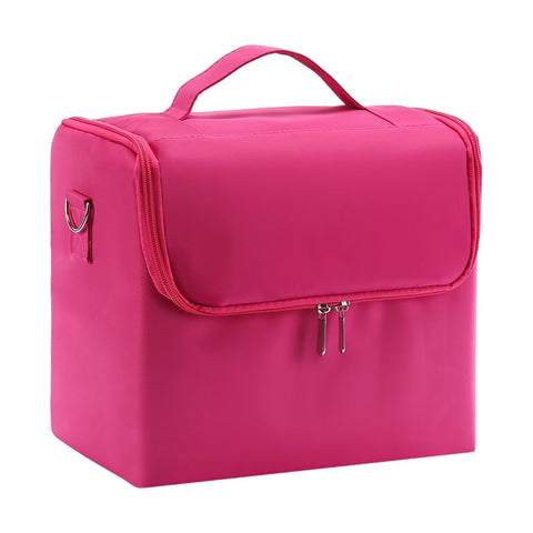 Portable Travel Makeup Cosmetic Case - GreenLife - Makeup Case