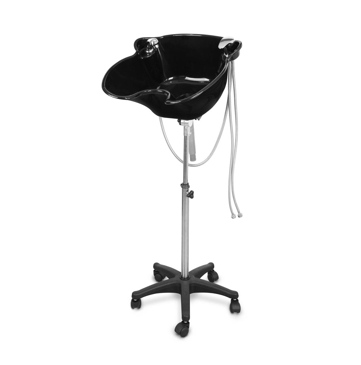 Black adjustable salon authentic sink