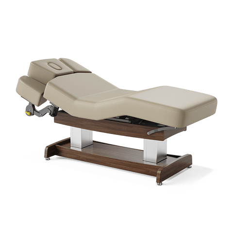 VIVANOVA 33.5" width Union Electric Lift Massage Spa Table Beauty - Flat model - GreenLife - Electric SPA Bed