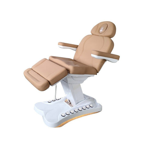 4 - Motors Beauty Chair with big sized foot control bottons & Handheld Controler - GreenLife - Electric Facial Bed