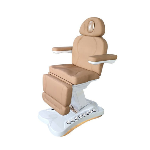 4 - Motors Beauty Chair with big sized foot control bottons & Handheld Controler - GreenLife - Electric Facial Bed