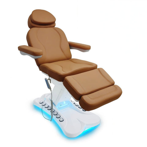 Greenlife ® CarryAll 4 Motors Electric Facial Bed SPA Chair with Silicone Leather & big sized foot control bottons & Handheld Controler - GreenLife - Electric Beauty Bed