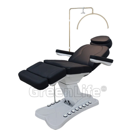 GreenLife - CarryAll 4 Motors Electric Facial Bed SPA Chair with big sized foot control bottons & Handheld Controler - GreenLife - Electric Beauty Bed