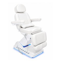Greenlife ® LUNA2 4-Motor Spa Electric Facial Bed with Silicon Leather and 3 parts Heating / or add ±360° Swivel (optional)