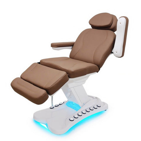 Greenlife ® CarryAll 4 Motors Electric Facial Bed SPA Chair with Silicone Leather & big sized foot control bottons & Handheld Controler - GreenLife - Electric Beauty Bed