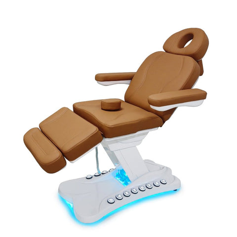 Greenlife ® CarryAll 4 Motors Electric Facial Bed SPA Chair with Silicone Leather & big sized foot control bottons & Handheld Controler - GreenLife - Electric Beauty Bed