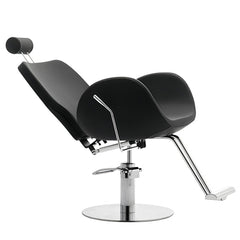 Greenlife Modern Salon Hydraulic Styling Chair With Reclining Backrest - Greenlife - Reclining Chair