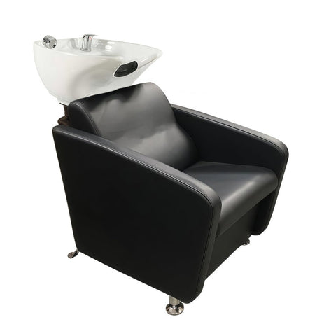 Luxury Backwash Shampoo Unit Bowl Sink Chair Station - SU 691 - GreenLife - Shampoo Unit