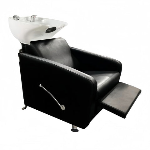 Luxury Backwash Shampoo Unit Bowl Sink Chair Station - SU 701 - GreenLife - Shampoo Unit