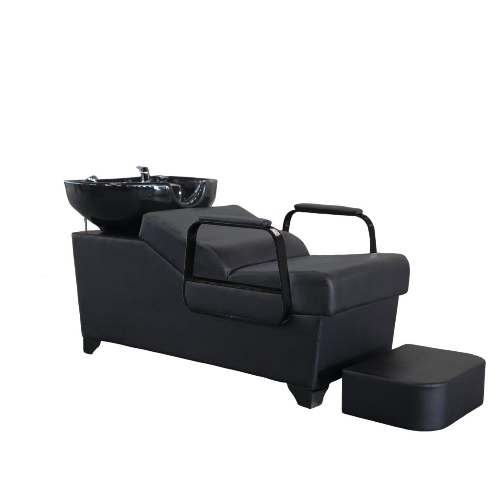 Shampoo Unit Chair with Ceramic Basin UPC Certified Check Valve - GreenLife - Shampoo Unit