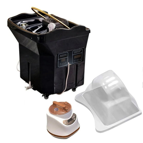 Greenlife Advanced Thai Japanese Style Head SPA Movable Basin Sink for Hair backwash - GreenLife - Shampoo Unit