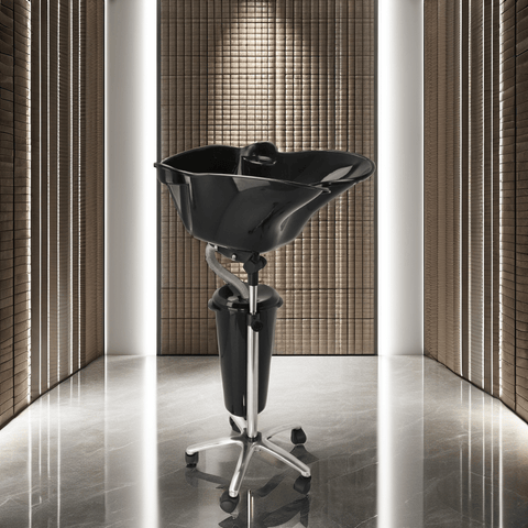 Portable shampoo Basin with Wheels - GreenLife - Portable Shampoo Sink