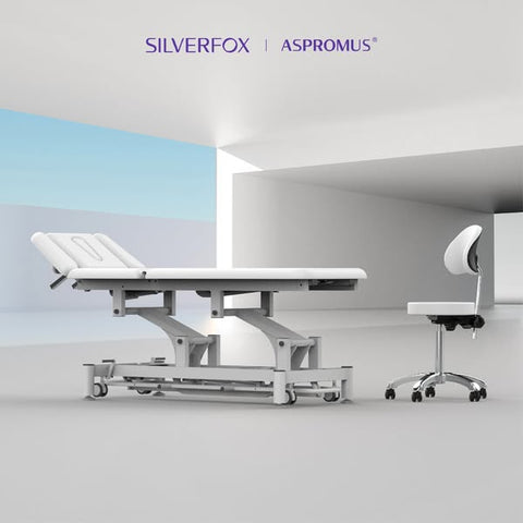Silverfox ® 2 Motors Electric Massage Table Carol bed 2211 - 304 for Professional clinic - GreenLife - Electric Massage Bed