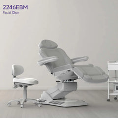 SilverFox 2246EBM Electric 4-Motor Examination Beauty Bed Esthetician Chair Facial Bed with Position Memory Function
