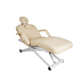 SilverFox 3 motors 4 Section Electric Massage Table 2274B with Hand Controller Cream / Black