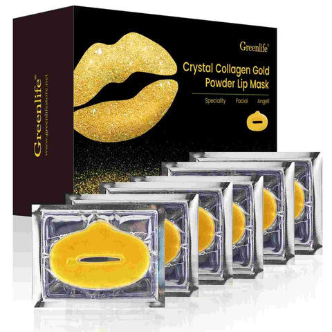 24K Gold Collagen Mask 30pcs - GreenLife - 24K Lip Mask