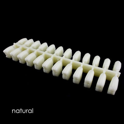 120pcs Nail Tips display for nail display board or book (Natural) - GreenLife - 