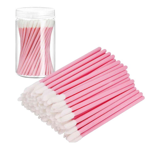 Disposable Lip Brushes in Bottle/100 - GreenLife - Beauty Supplies