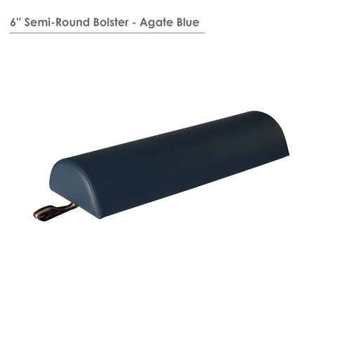 Master Massage 6inch semi bolster blue