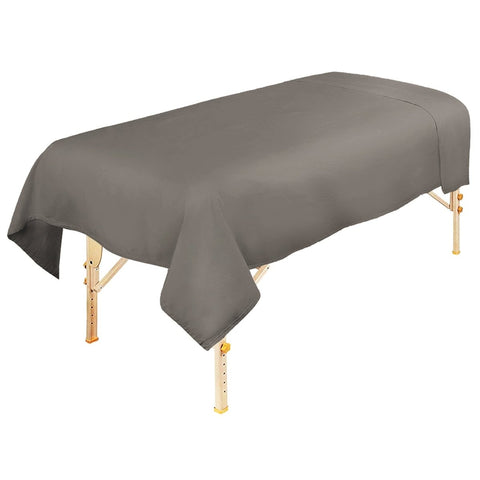 Drap plat pour table de massage en flanelle