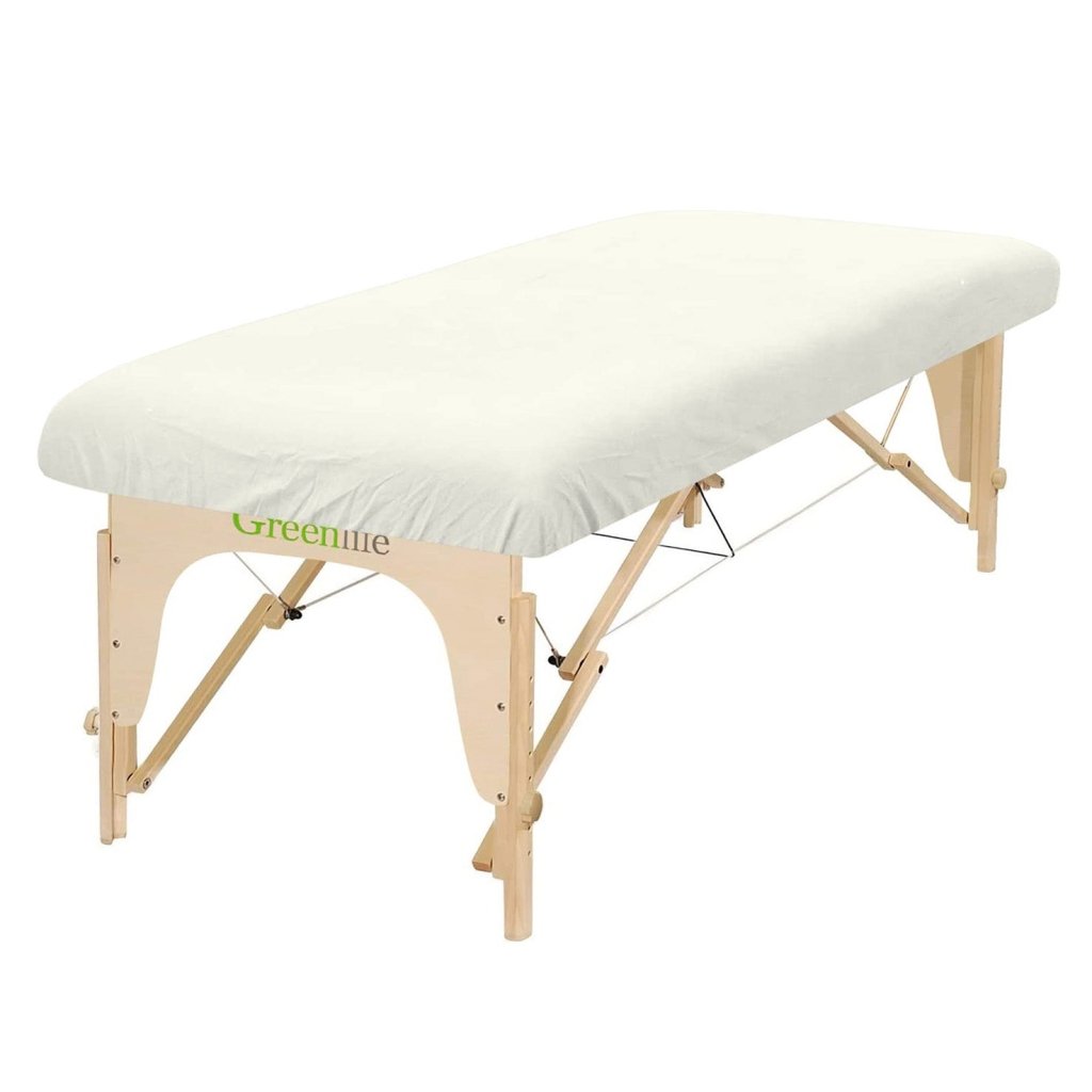 Flannel Massage Table Fitted Sheet - GreenLife - Fitted Sheet