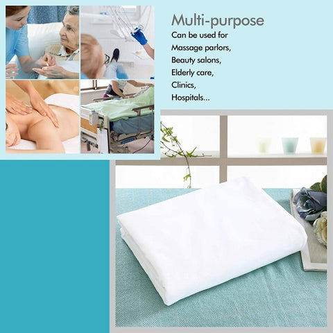 Poly - Cotton Massage Table Flat Sheet - GreenLife - Flat Sheet