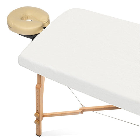 Disposable Oil & Water Proof Massage Table Sheet -  White 20pc/bag