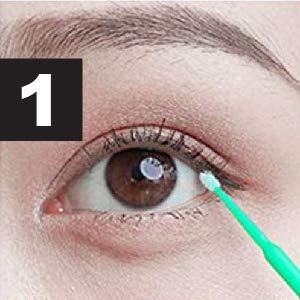 Disposable micro brush 100 pcs/Bottle - GreenLife - Eyelash Supplies