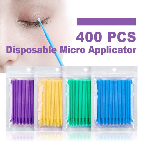 Disposable micro brush 100 pcs/Bottle - GreenLife - Eyelash Supplies