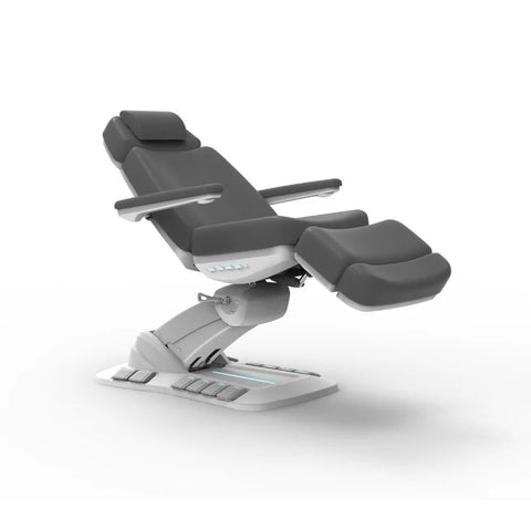 SilverFox 2246EBN Electric 4 - Motor Examination Esthetician Chair with Position Memory Function - GreenLife - Electric Massage Bed