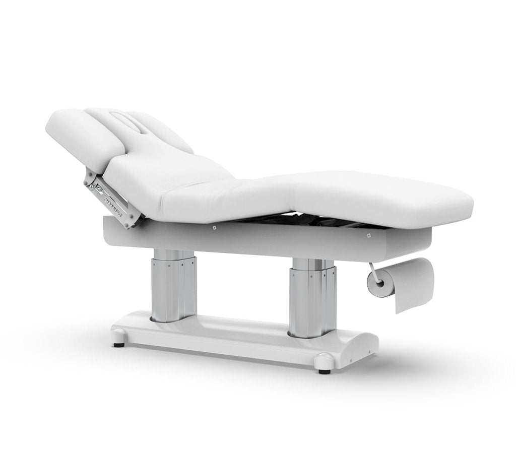 Silverfox Professional Electric Massage Bed Spa Table (Silver Fox 2249 White) - GreenLife - Electric Massage Bed