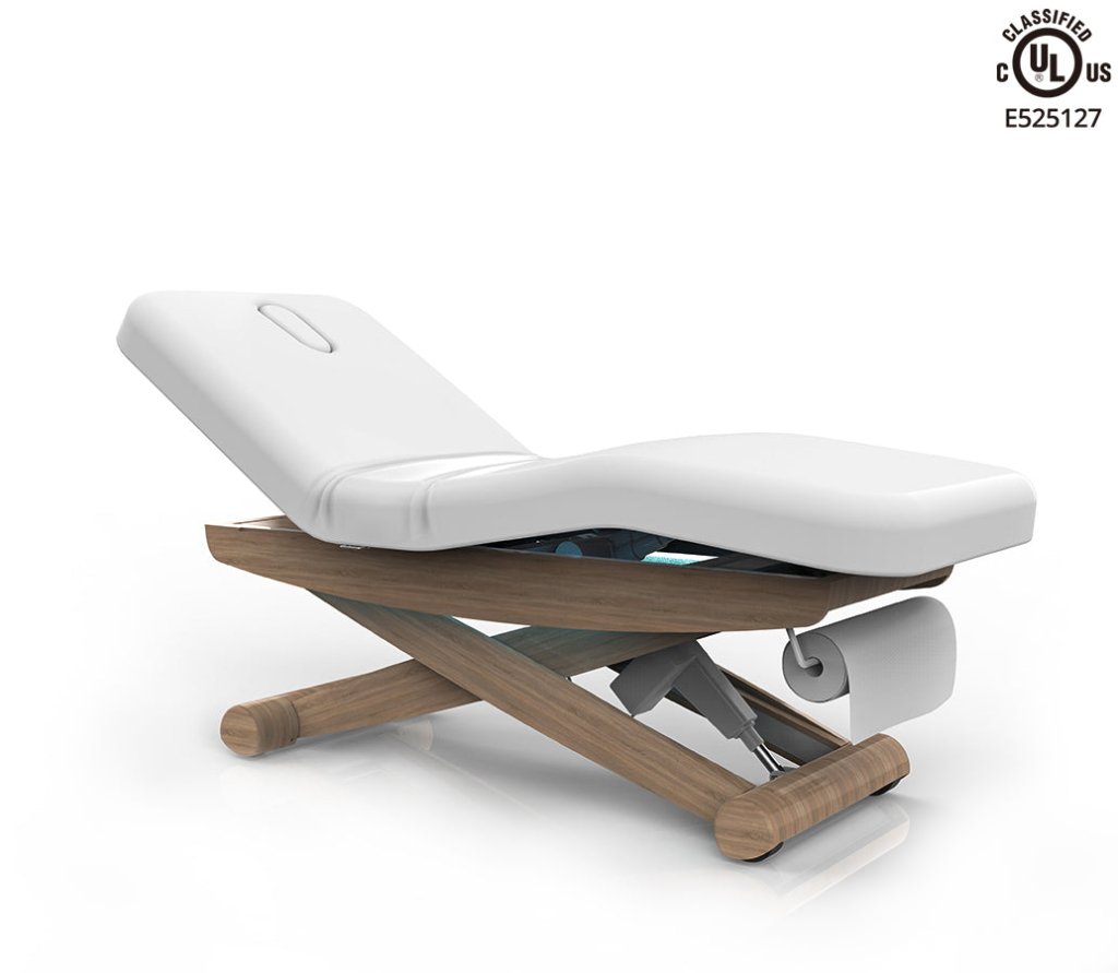 Silverfox 3 - motor Professional Wooden Electric Massage Table / Facial Bed (Silver Fox 2256B) - GreenLife - Electric Massage Bed