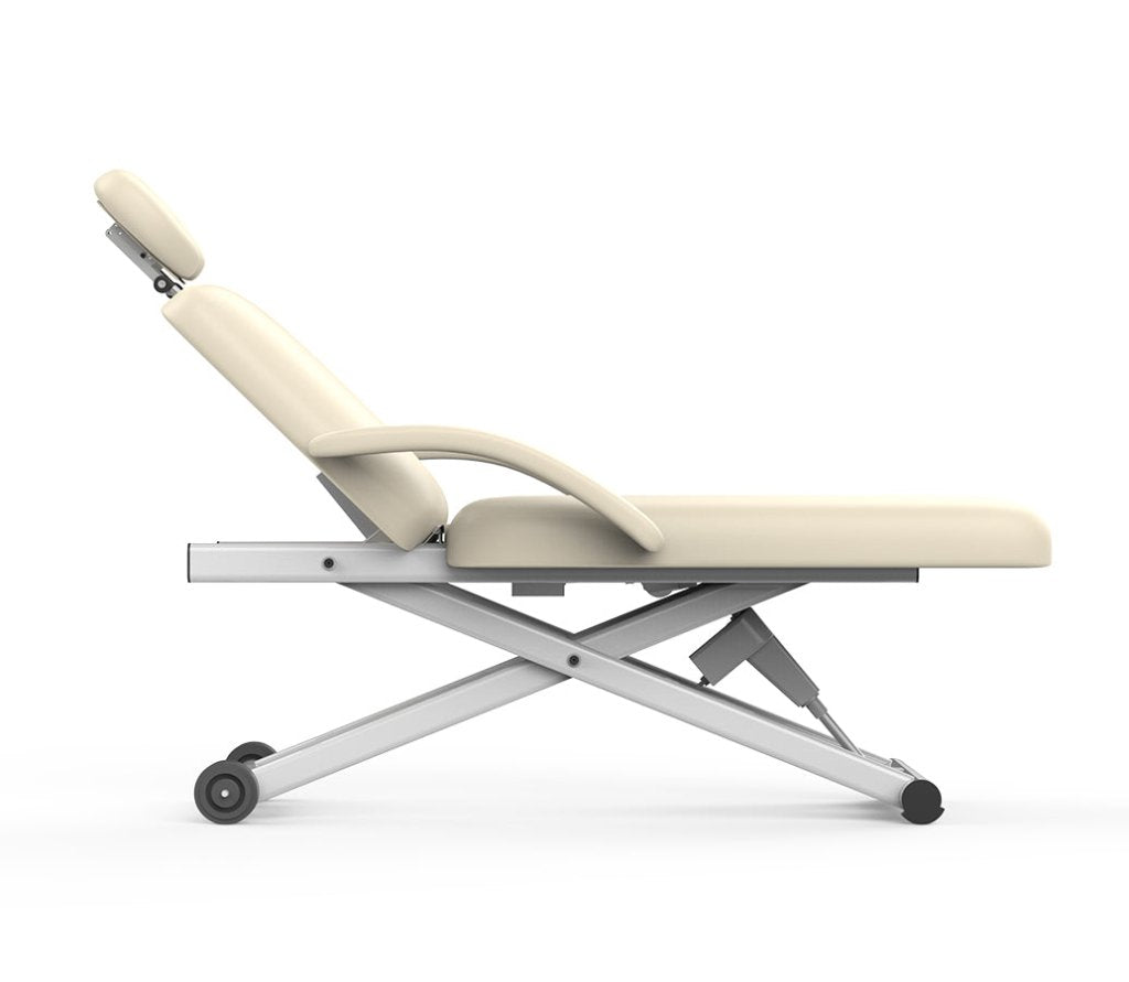 SilverFox 2 - motor 2 Section Electric Massage Bed Table (Silver fox 2274A) with Foot controller or Hand controller - GreenLife - Electric Massage Bed