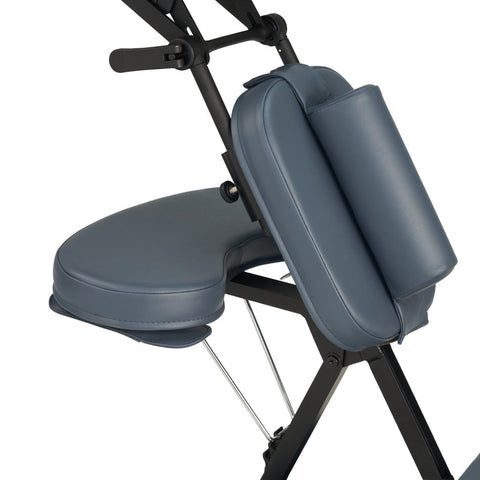 Master Massage - The PROFESSIONALPortable Massage Chair Package with Wheeled Case, Royal Blue - GreenLife - Massage Chair