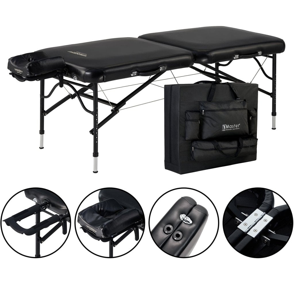 Master Massage 30 STRATOMASTER Portable Massage Table Package With Master Massage 30 STRATOMASTER Portable Massage Table Package With