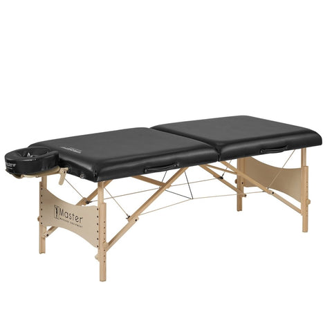 Master Massage 30inch BalboaPortable Massage Table NO - Frills Package with Ambient Light - GreenLife - Massage Tables