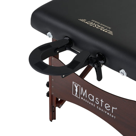 Master Massage 30'' Roma II Portable Massage Table Deluxe Package with Ambient Light System - GreenLife - Massage Tables