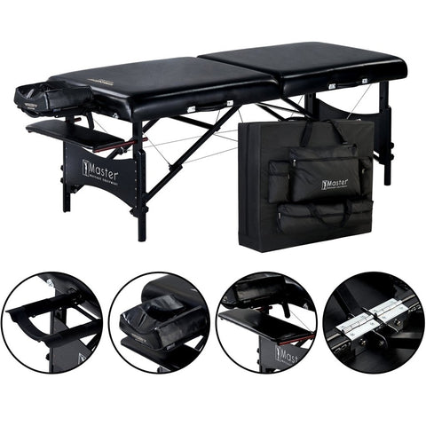 Master Massage 30GALAXY Portable Massage Table Package - GreenLife - Massage Tables