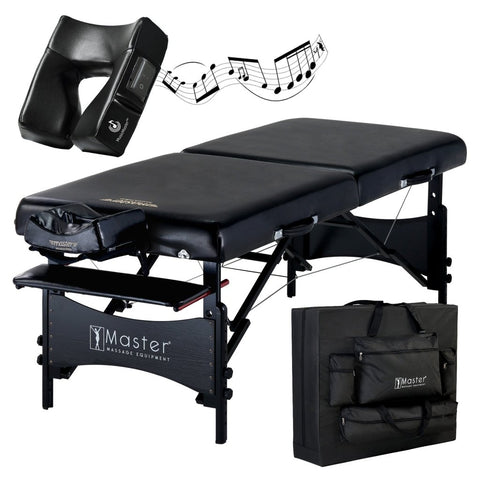 Master Massage 30GALAXY Portable Massage Table Package - GreenLife - Massage Tables